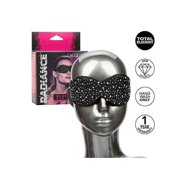 Blackout Eye Mask - Zwart van het merk Radiance - Bondage Maskers - online kopen bij Masculum.nl. De discrete online seks-toys en erotisch heren ondergoed winkel voor gay & hetero mannen.