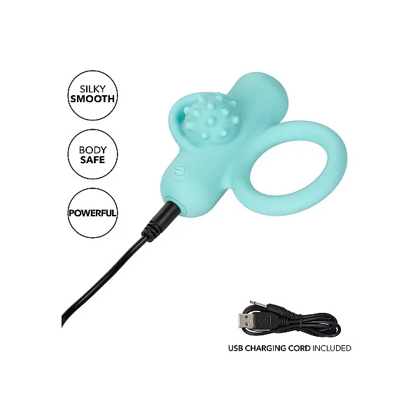 Nubby Lover’s Delight - Aqua van het merk Couples Enhancers - Cockringen - online kopen bij Masculum.nl. De discrete online seks-toys en erotisch heren ondergoed winkel voor gay & hetero mannen.