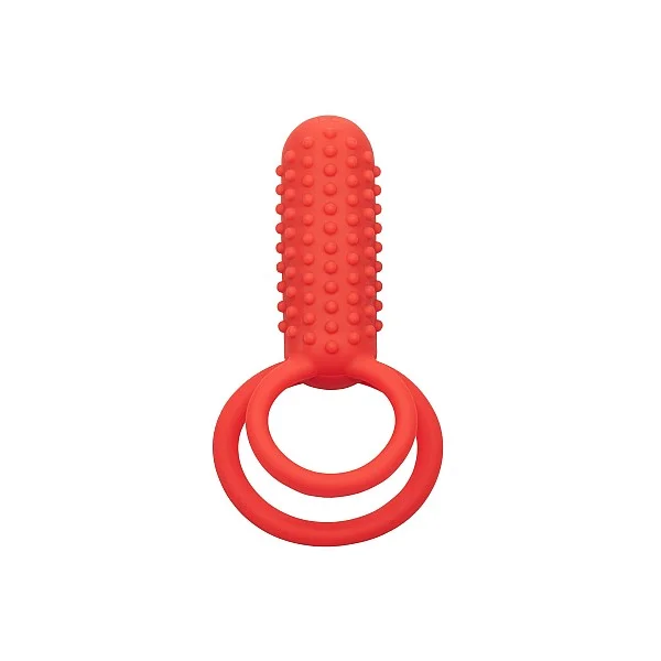 Vertical Dual Enhancer - Rood van het merk Couples Enhancers - Cockringen - online kopen bij Masculum.nl. De discrete online seks-toys en erotisch heren ondergoed winkel voor gay & hetero mannen.