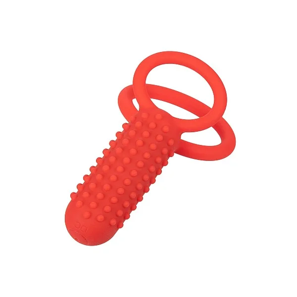 Vertical Dual Enhancer - Rood van het merk Couples Enhancers - Cockringen - online kopen bij Masculum.nl. De discrete online seks-toys en erotisch heren ondergoed winkel voor gay & hetero mannen.