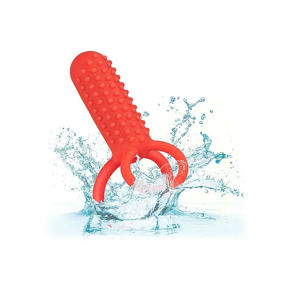 Vertical Dual Enhancer - Rood van het merk Couples Enhancers - Cockringen - online kopen bij Masculum.nl. De discrete online seks-toys en erotisch heren ondergoed winkel voor gay & hetero mannen.