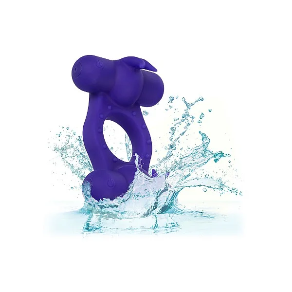 Triple Orgasm Enhancer - Paars van het merk Couples Enhancers - Cockringen - online kopen bij Masculum.nl. De discrete online seks-toys en erotisch heren ondergoed winkel voor gay & hetero mannen.