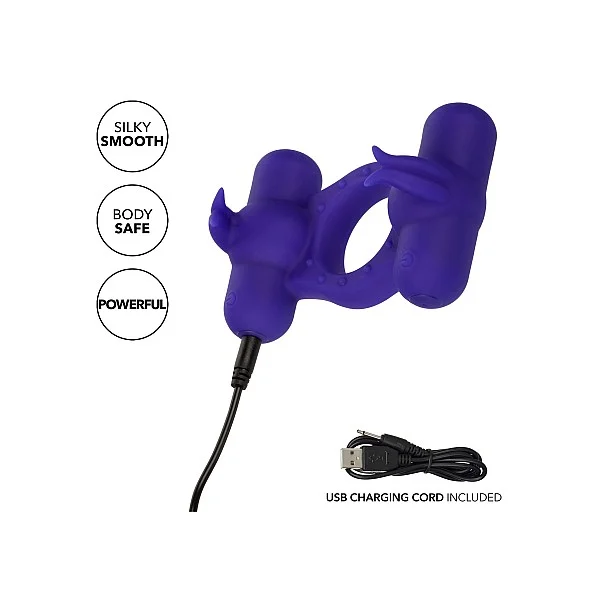 Triple Orgasm Enhancer - Paars van het merk Couples Enhancers - Cockringen - online kopen bij Masculum.nl. De discrete online seks-toys en erotisch heren ondergoed winkel voor gay & hetero mannen.