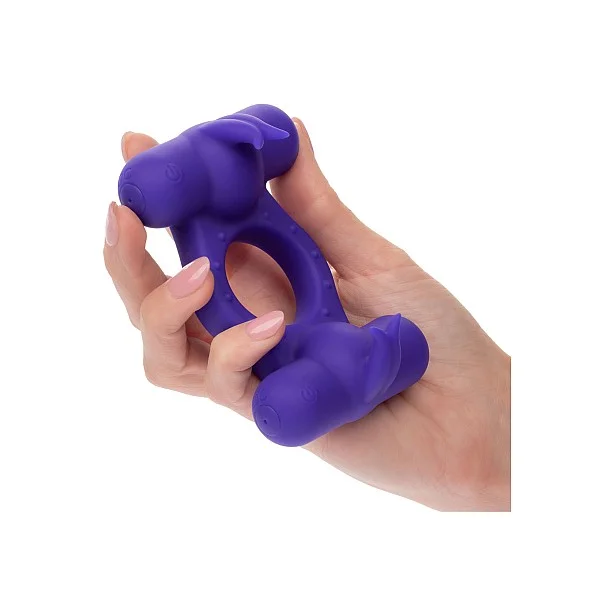 Triple Orgasm Enhancer - Paars van het merk Couples Enhancers - Cockringen - online kopen bij Masculum.nl. De discrete online seks-toys en erotisch heren ondergoed winkel voor gay & hetero mannen.