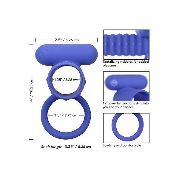 Endless Desires Enhancer - Blauw van het merk Couples Enhancers - Cockringen - online bestellen bij Masculum.nl. De discrete online seks-toys en erotisch heren ondergoed winkel voor gay & hetero mannen.