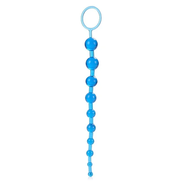 X-10 Beads - Blauw van het merk Beads - Anale Kralen - online bestellen bij Masculum.nl. De discrete online seks-toys en erotisch heren ondergoed winkel voor gay & hetero mannen.