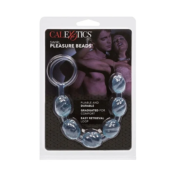 Swirl Pleasure Beads - Blauw van het merk Beads - Anale Kralen - online kopen bij Masculum.nl. De discrete online seks-toys en erotisch heren ondergoed winkel voor gay & hetero mannen.