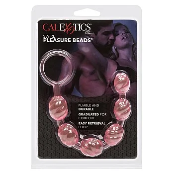 Swirl Pleasure Beads - Roze