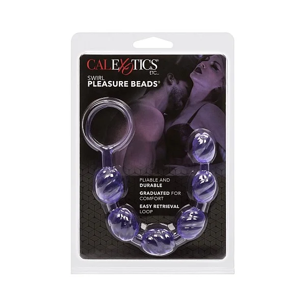 Swirl Pleasure Beads - Paars van het merk Beads - Anale Kralen - online bestellen bij Masculum.nl. De discrete online seks-toys en erotisch heren ondergoed winkel voor gay & hetero mannen.