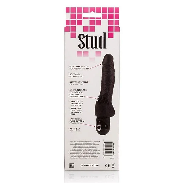 Power Stud Cliterrific - Zwart van het merk Stud - Realistische Vibrators - online bestellen bij Masculum.nl. De discrete online seks-toys en erotisch heren ondergoed winkel voor gay & hetero mannen.