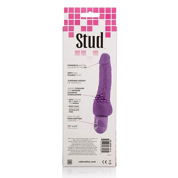 Power Stud Cliterrific - Paars van het merk Stud - Realistische Vibrators - online kopen bij Masculum.nl. De discrete online seks-toys en erotisch heren ondergoed winkel voor gay & hetero mannen.