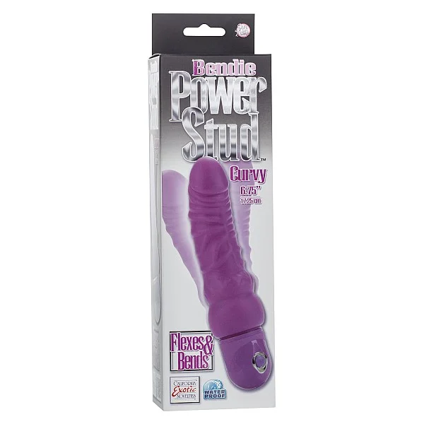 Bendie Stud Curvy - Paars van het merk Stud - Realistische Vibrators - online kopen bij Masculum.nl. De discrete online seks-toys en erotisch heren ondergoed winkel voor gay & hetero mannen.