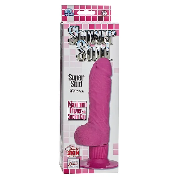 Shower Stud Super Stud - Roze van het merk Stud - Realistische Vibrators - online bestellen bij Masculum.nl. De discrete online seks-toys en erotisch heren ondergoed winkel voor gay & hetero mannen.