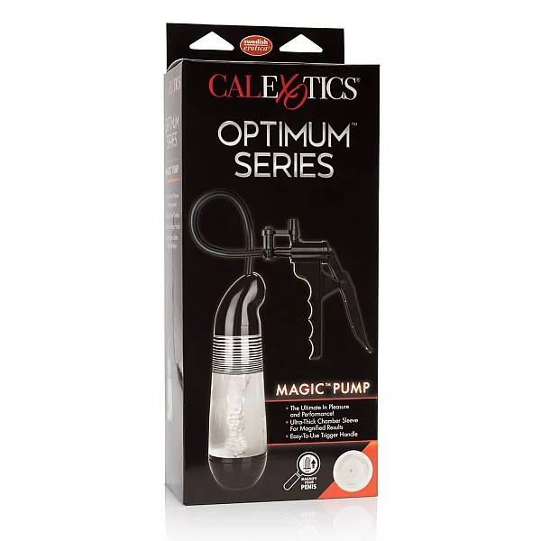 Magic Pump - Zwart van het merk Optimum Series - Penispompen - online bestellen bij Masculum.nl. De discrete online seks-toys en erotisch heren ondergoed winkel voor gay & hetero mannen.