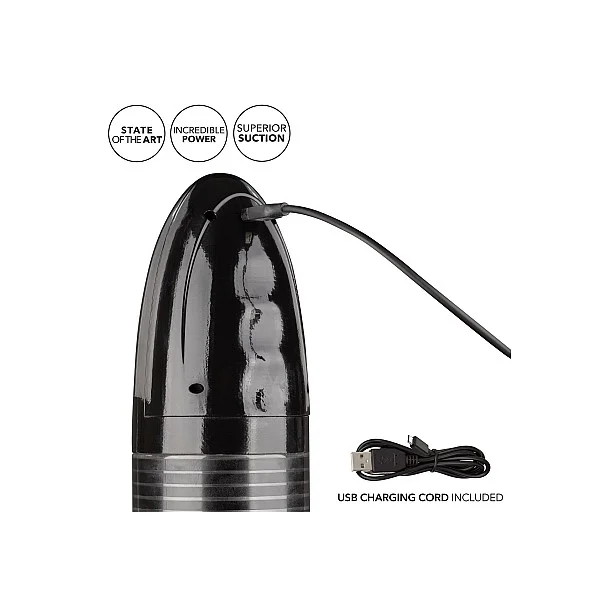 Automatic Smart Pump - Zwart van het merk Optimum Series - Penispompen - online kopen bij Masculum.nl. De discrete online seks-toys en erotisch heren ondergoed winkel voor gay & hetero mannen.