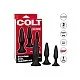 COLT Silicone Anal Trainer Kit - Zwart van het merk Colt Gear - Buttplugs - online bestellen bij Masculum.nl. De discrete online seks-toys en erotisch heren ondergoed winkel voor gay & hetero mannen.