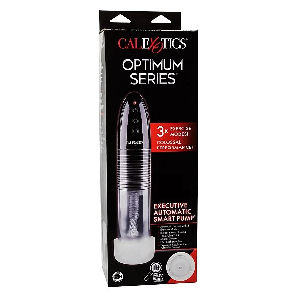 Executive Automatic Smart Pump - Zwart van het merk Optimum Series - Penispompen - online kopen bij Masculum.nl. De discrete online seks-toys en erotisch heren ondergoed winkel voor gay & hetero mannen.