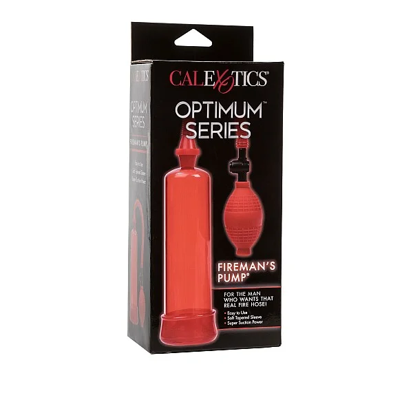 Firemans Pump - Rood van het merk Optimum Series - Penispompen - online kopen bij Masculum.nl. De discrete online seks-toys en erotisch heren ondergoed winkel voor gay & hetero mannen.
