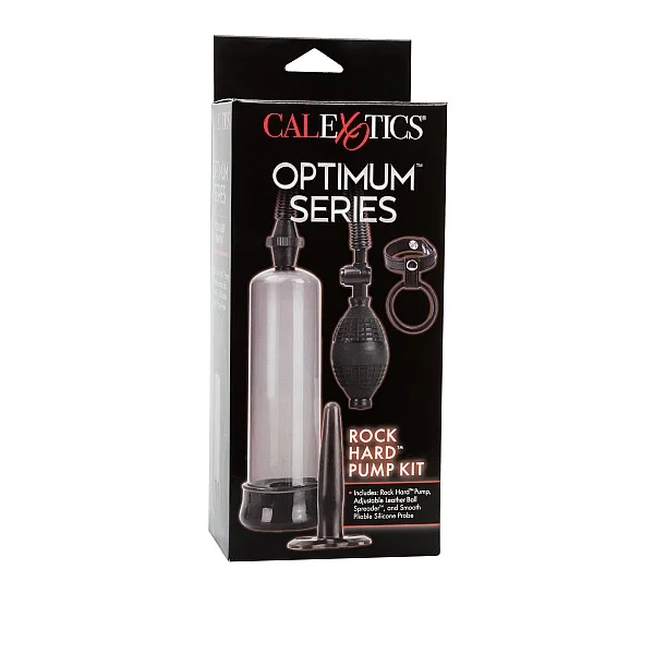 Rock Hard Pump Kit - Transparant van het merk Optimum Series - Penispompen - online kopen bij Masculum.nl. De discrete online seks-toys en erotisch heren ondergoed winkel voor gay & hetero mannen.