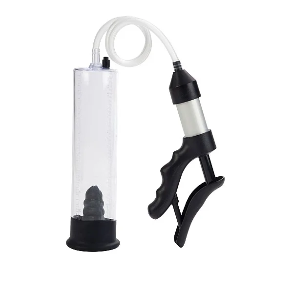 Quick Draw Vacuum Pump - Zwart van het merk Optimum Series - Penispompen - online bestellen bij Masculum.nl. De discrete online seks-toys en erotisch heren ondergoed winkel voor gay & hetero mannen.