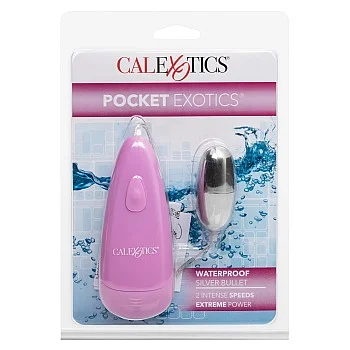 Pocket Waterproof Bullet - Zilver