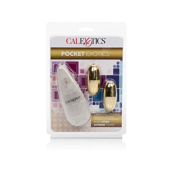 Vibrating Bullets - Goud van het merk Pocket Exotics - Vibrerende Eitjes - online kopen bij Masculum.nl. De discrete online seks-toys en erotisch heren ondergoed winkel voor gay & hetero mannen.