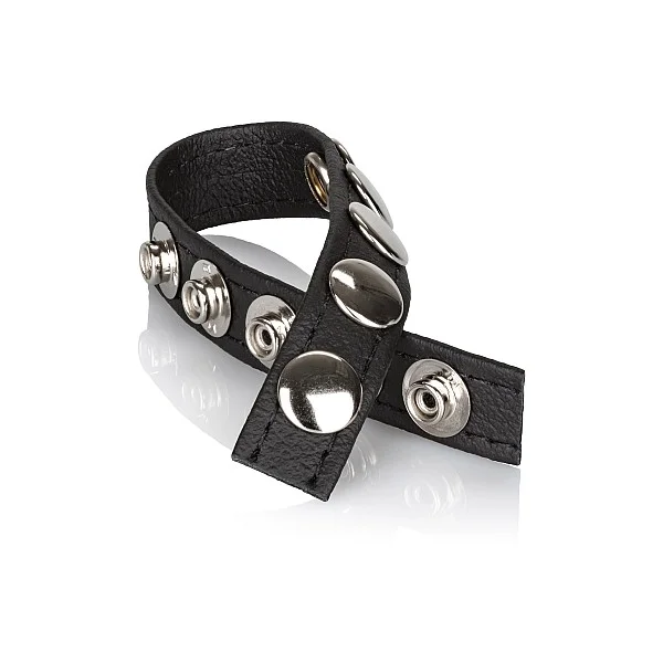 Leather Multi-Snap Ring - Zwart van het merk Rings - Cockringen - online bestellen bij Masculum.nl. De discrete online seks-toys en erotisch heren ondergoed winkel voor gay & hetero mannen.