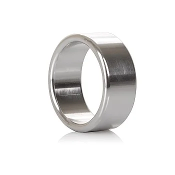 Alloy Metallic Ring - M - Zilver