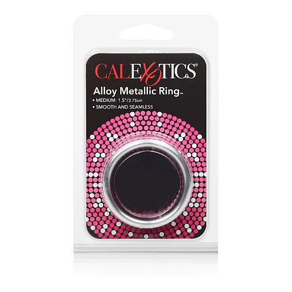Alloy Metallic Ring - M - Zilver van het merk Rings - Cockringen - online bestellen bij Masculum.nl. De discrete online seks-toys en erotisch heren ondergoed winkel voor gay & hetero mannen.