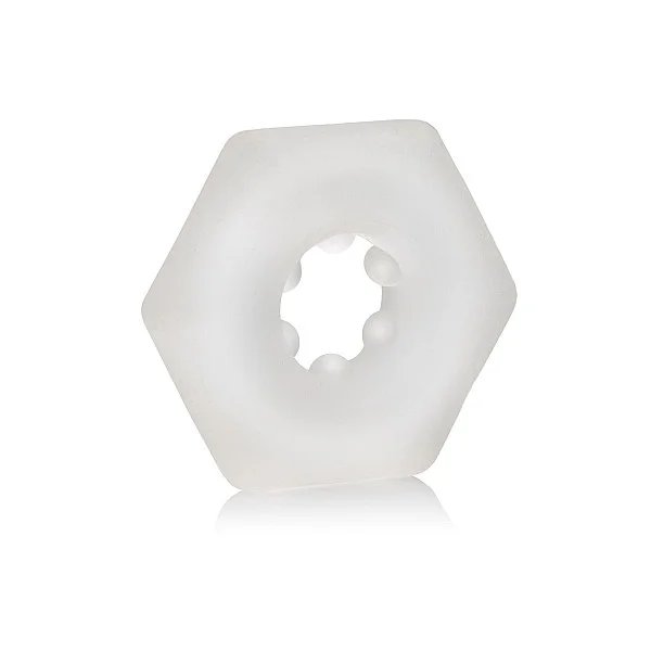 Sexagon Enhancer - Transparant van het merk Rings - Cockringen - online bestellen bij Masculum.nl. De discrete online seks-toys en erotisch heren ondergoed winkel voor gay & hetero mannen.