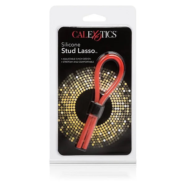 Silicone Stud Lasso - Rood van het merk Rings - Cockringen - online bestellen bij Masculum.nl. De discrete online seks-toys en erotisch heren ondergoed winkel voor gay & hetero mannen.