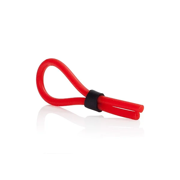 Silicone Stud Lasso - Rood van het merk Rings - Cockringen - online bestellen bij Masculum.nl. De discrete online seks-toys en erotisch heren ondergoed winkel voor gay & hetero mannen.