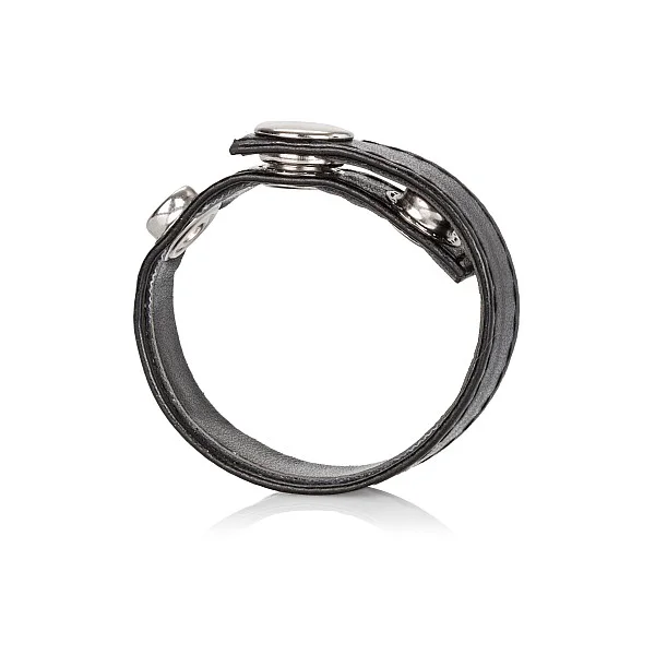 Leather 3-Snap Ring - Zwart van het merk Rings - Cockringen - online kopen bij Masculum.nl. De discrete online seks-toys en erotisch heren ondergoed winkel voor gay & hetero mannen.