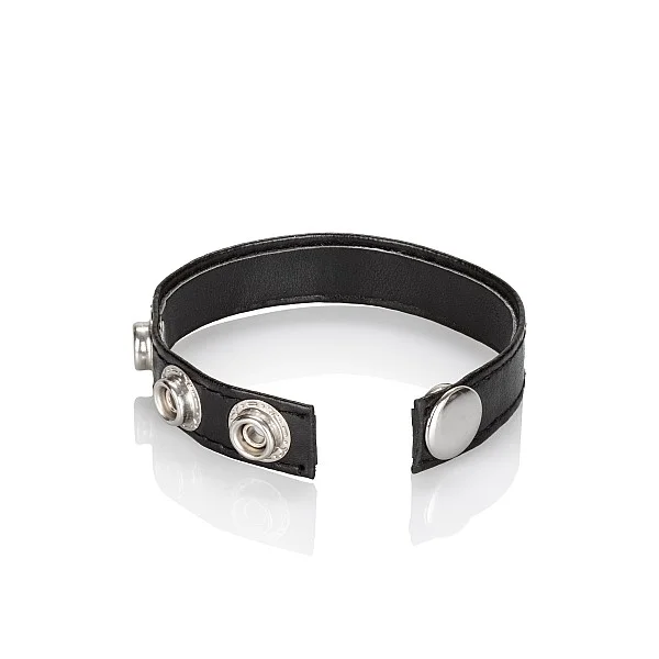 Leather 3-Snap Ring - Zwart van het merk Rings - Cockringen - online kopen bij Masculum.nl. De discrete online seks-toys en erotisch heren ondergoed winkel voor gay & hetero mannen.