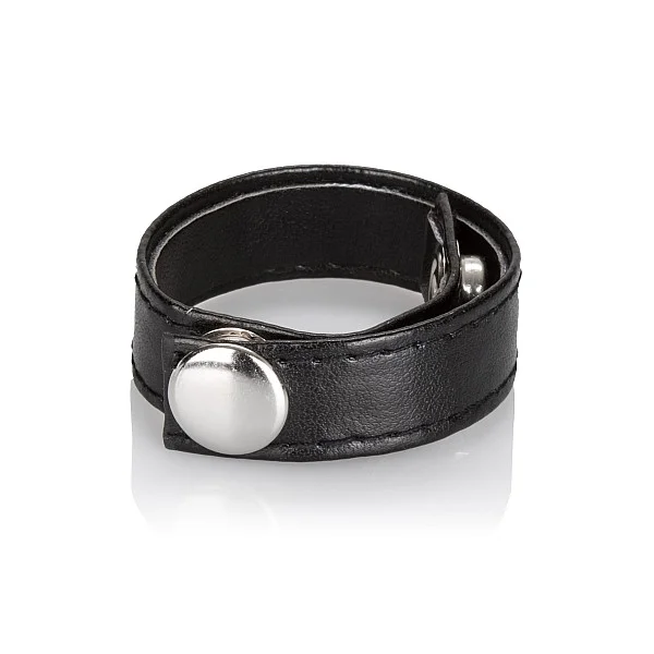 Leather 3-Snap Ring - Zwart van het merk Rings - Cockringen - online kopen bij Masculum.nl. De discrete online seks-toys en erotisch heren ondergoed winkel voor gay & hetero mannen.