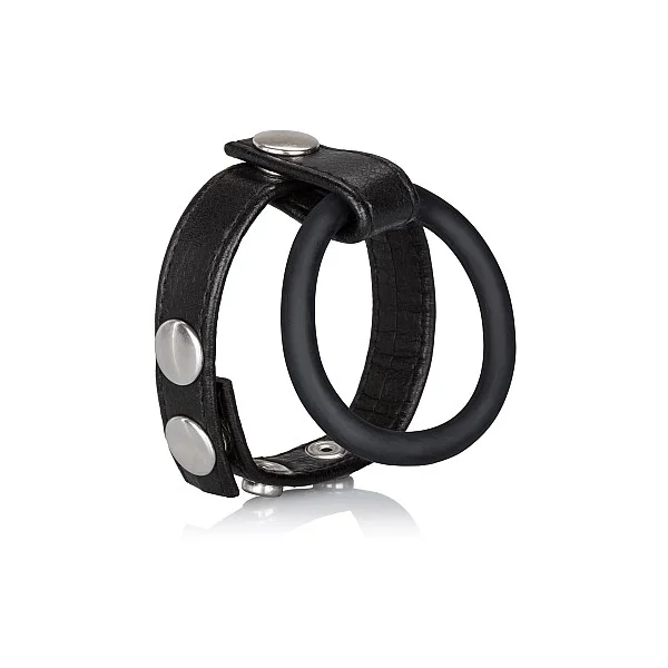Medium Leather Ball Spreader - Zwart van het merk Rings - Cockringen - online kopen bij Masculum.nl. De discrete online seks-toys en erotisch heren ondergoed winkel voor gay & hetero mannen.