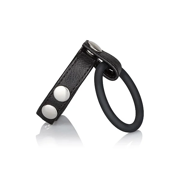 Medium Leather Ball Spreader - Zwart van het merk Rings - Cockringen - online kopen bij Masculum.nl. De discrete online seks-toys en erotisch heren ondergoed winkel voor gay & hetero mannen.