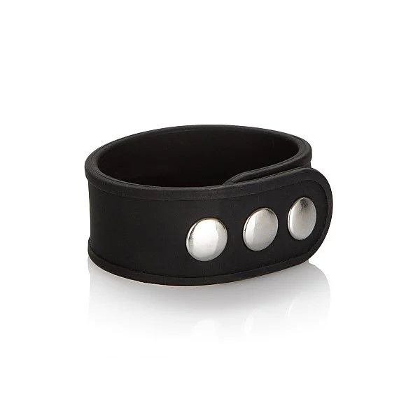 Silicone 3-Snap Erection Ring - Zwart van het merk Rings - Cockringen - online kopen bij Masculum.nl. De discrete online seks-toys en erotisch heren ondergoed winkel voor gay & hetero mannen.