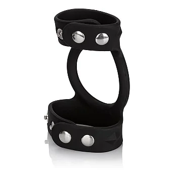 Silicone Tri-Snap C & B Cage - Zwart