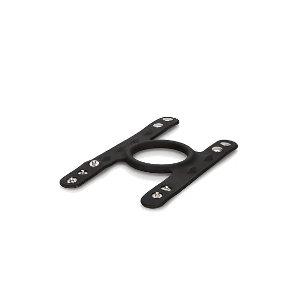 Silicone Tri-Snap C & B Cage - Zwart van het merk Rings - Cockringen - online bestellen bij Masculum.nl. De discrete online seks-toys en erotisch heren ondergoed winkel voor gay & hetero mannen.