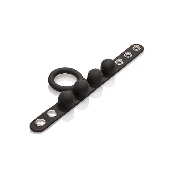 C-Ring Ball Stretcher Medium - Zwart van het merk Rings - Cockringen - online kopen bij Masculum.nl. De discrete online seks-toys en erotisch heren ondergoed winkel voor gay & hetero mannen.