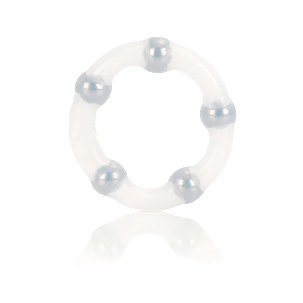 Metallic Bead Ring - Transparant van het merk Rings - Cockringen - online kopen bij Masculum.nl. De discrete online seks-toys en erotisch heren ondergoed winkel voor gay & hetero mannen.