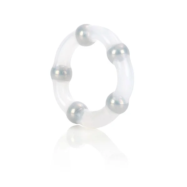 Metallic Bead Ring - Transparant van het merk Rings - Cockringen - online kopen bij Masculum.nl. De discrete online seks-toys en erotisch heren ondergoed winkel voor gay & hetero mannen.