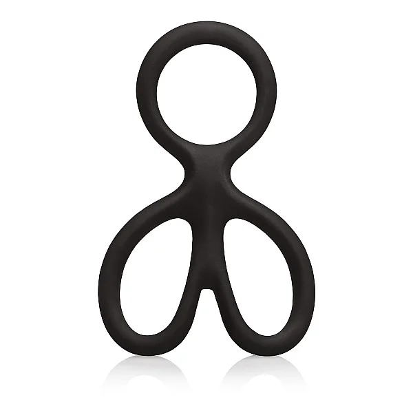 Silicone Ball Spreader - Zwart van het merk Rings - Cockringen - online kopen bij Masculum.nl. De discrete online seks-toys en erotisch heren ondergoed winkel voor gay & hetero mannen.