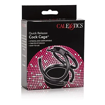 Quick Release Cock Cage - Zwart