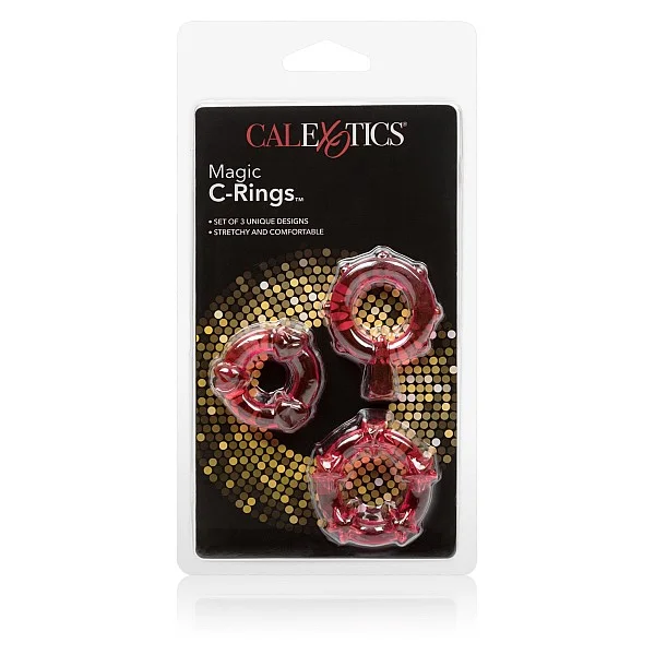 Magic C-Rings - Rood van het merk Rings - Cockringen - online bestellen bij Masculum.nl. De discrete online seks-toys en erotisch heren ondergoed winkel voor gay & hetero mannen.
