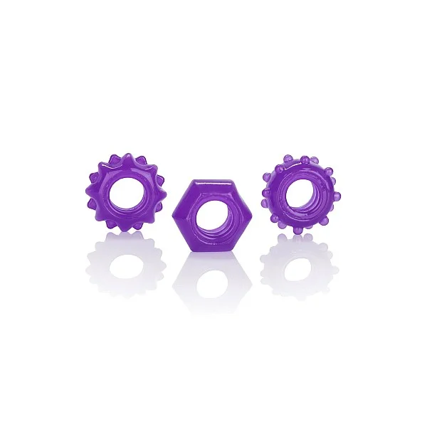 Reversible Ring Set - Paars van het merk Rings - Cockringen - online kopen bij Masculum.nl. De discrete online seks-toys en erotisch heren ondergoed winkel voor gay & hetero mannen.