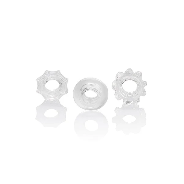 Reversible Ring Set - Transparant van het merk Rings - Cockringen - online kopen bij Masculum.nl. De discrete online seks-toys en erotisch heren ondergoed winkel voor gay & hetero mannen.