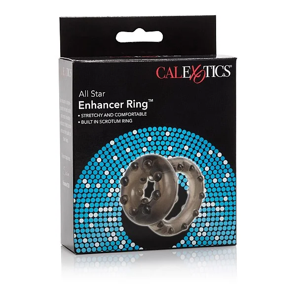 All Star Enhancer Ring - Zwart van het merk Rings - Cockringen - online kopen bij Masculum.nl. De discrete online seks-toys en erotisch heren ondergoed winkel voor gay & hetero mannen.