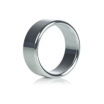 Alloy Metallic Ring - Large - Zilver
